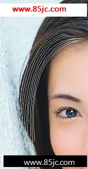 Photoshop教程:美女照片仿手绘-webjx.com