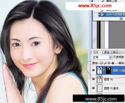 Photoshop̳:ŮƬֻ-webjx.com