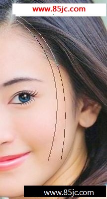 Photoshop教程:美女照片仿手绘-webjx.com