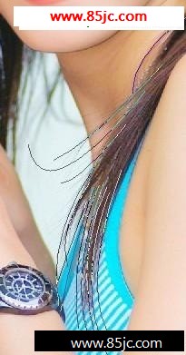 Photoshop教程:美女照片仿手绘-webjx.com